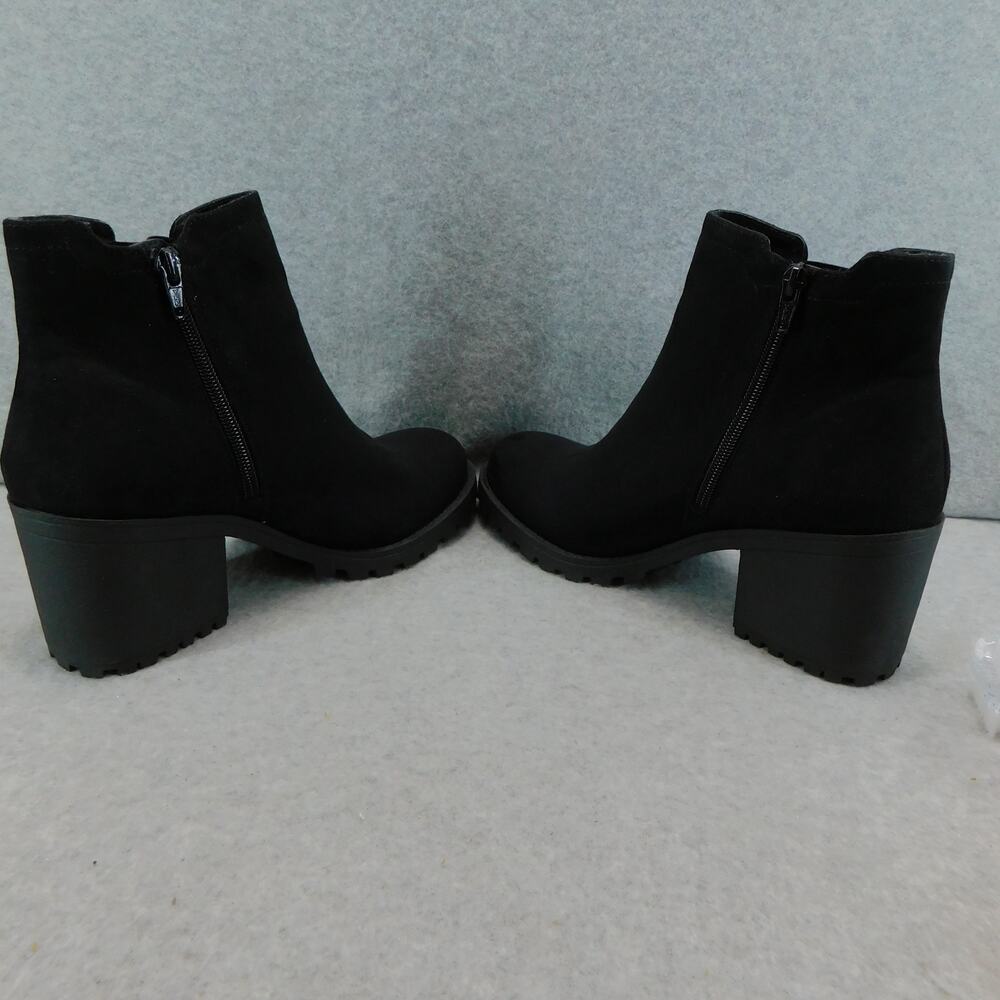 Sun + Stone Womens Black Morghan Ankle Boots Shoes Size 9M - Picture 6 of 11